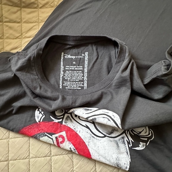 Disney Grumpy Short Sleeve Gray T-shirt “Stop Global Whining” Organic Cotton XL - Picture 3 of 7